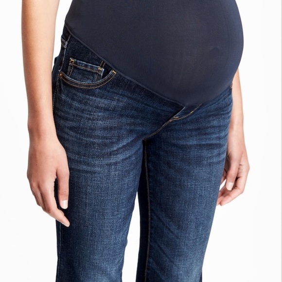 Old Navy Full Panel Bootcut Maternity Jeans - Picture 2 of 2